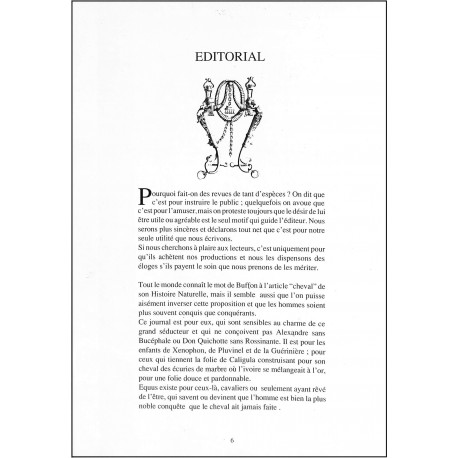 Equus international |Premier Numéro