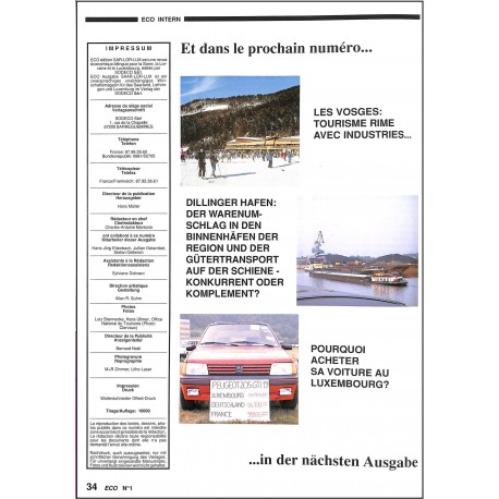 ECO |Premier Numéro