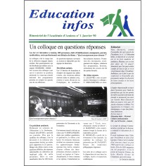 Education infos |Premier Numéro