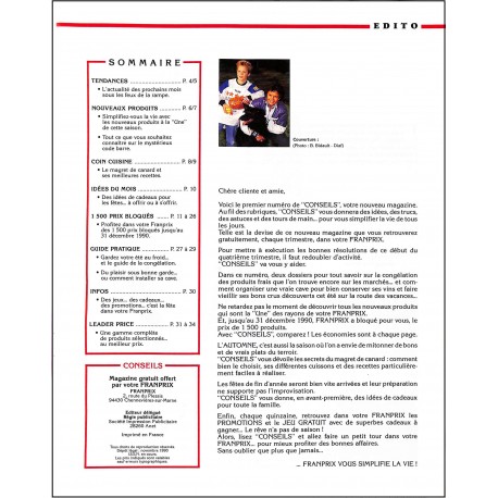 CONSEILS |Premier Numéro