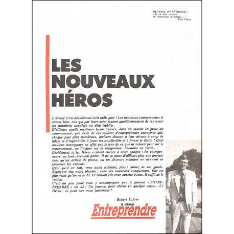 LE JOURNAL ENTREPRENDRE |Premier Numéro