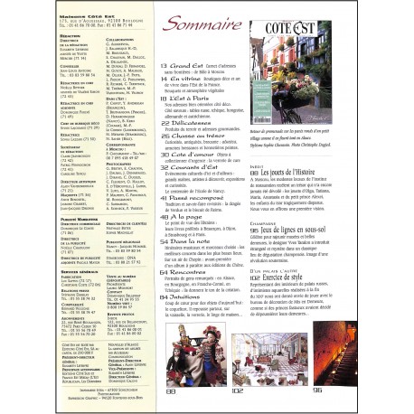 Maisons Côté Est |Premier Numéro