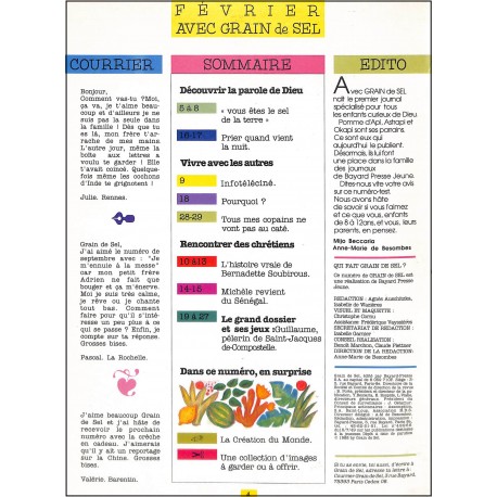 GRAIN de SEL |Premier Numéro