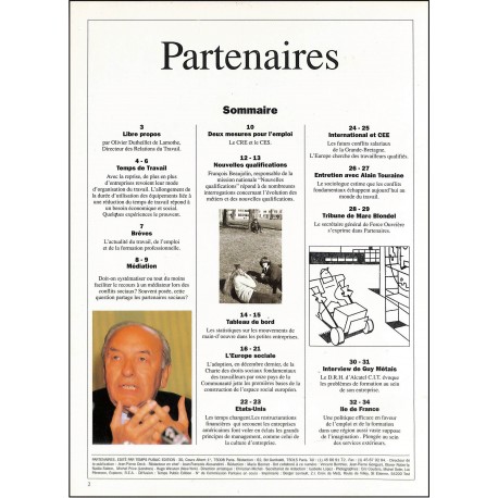 Partenaires |Premier Numéro