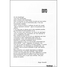 Handicap Magazine |Premier Numéro 2