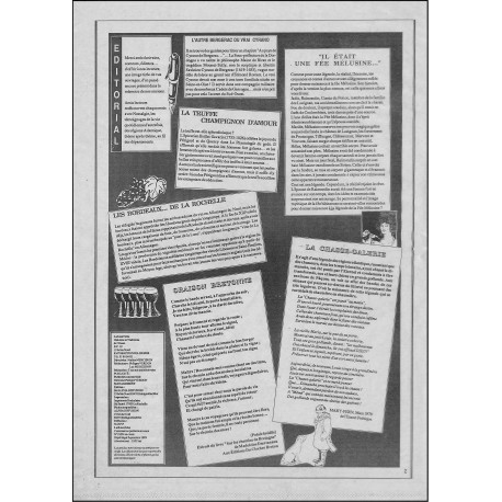 LA BOURRICHE |Premier Numéro