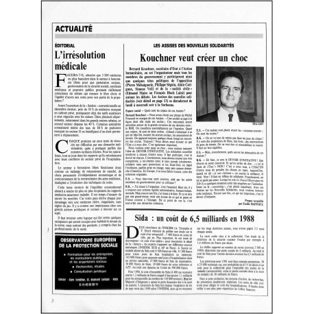 Espace social EUROPÉEN |Premier Numéro