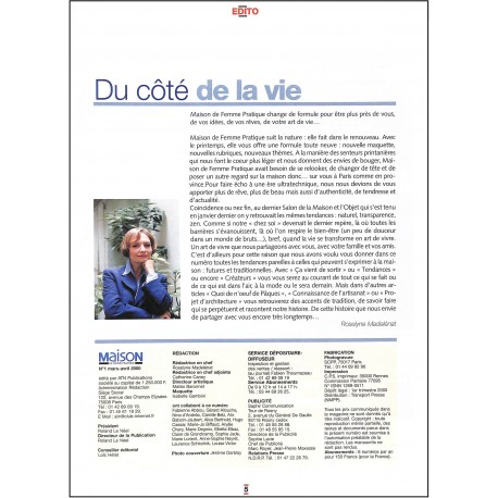 Maison de Femme Pratique |Premier Numéro