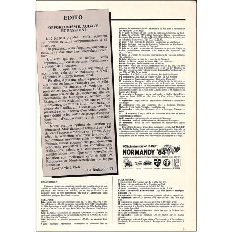 VMI |Premier Numéro