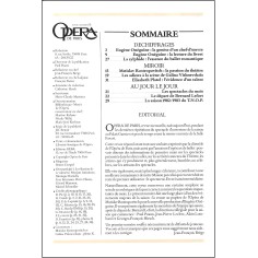 OPERA DE PARIS |Premier Numéro 2