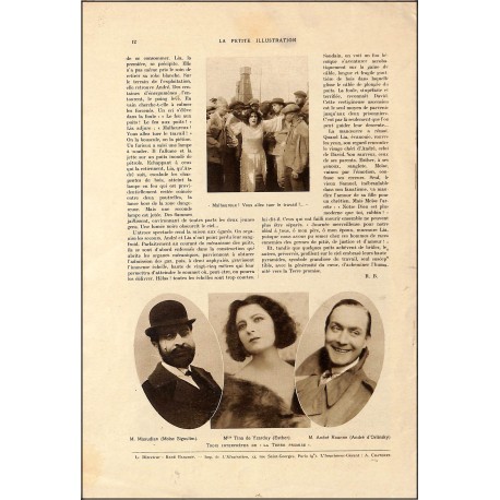 La Petite Illustration CINÉMATOGRAPHIQUE |Premier Numéro