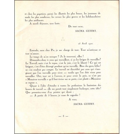 LE COURRIER DE MONSIEUR PIC |Premier Numéro