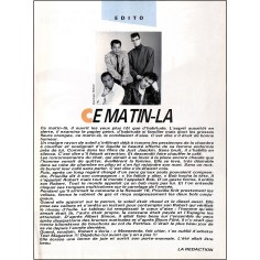 TEST MAGAZINE |Premier Numéro 2