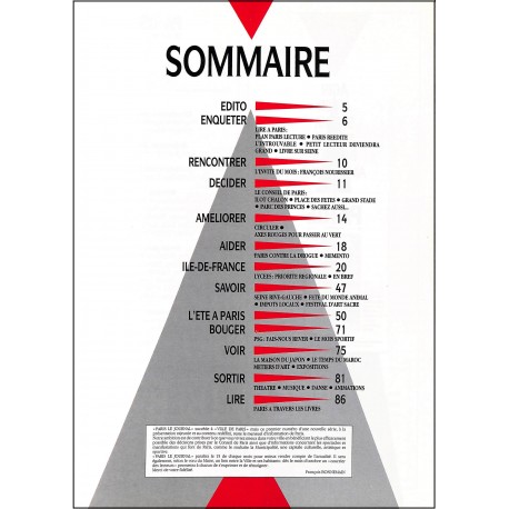 PARIS LE JOURNAL |Premier Numéro
