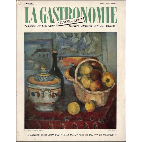 LA GASTRONOMIE |Premier Numéro