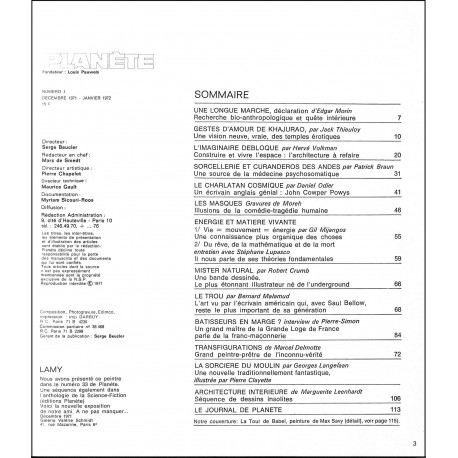 PLANÈTE |Premier Numéro