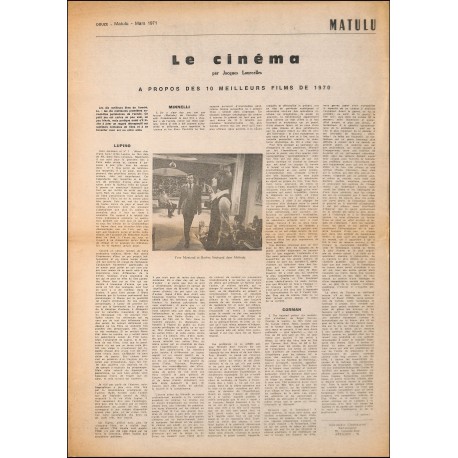 Matulu |Premier Numéro