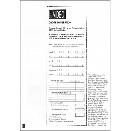 VIDEO PRATIQUE |Premier Numéro