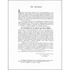 LES DOCUMENTS |Premier Numéro 2