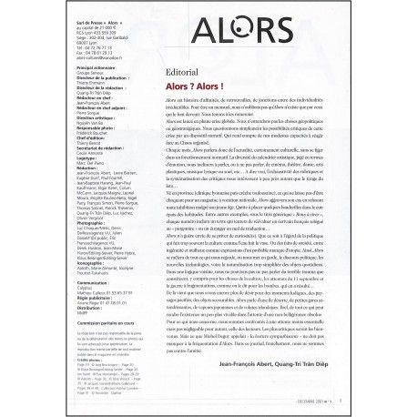 ALORS |Premier Numéro