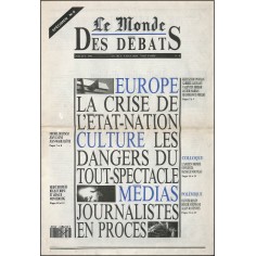 LE MONDE DES DÉBATS |Premier Numéro