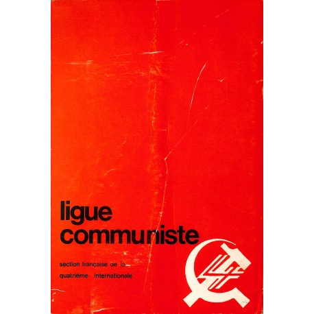 Cahiers de la quatrième internationale |Premier Numéro