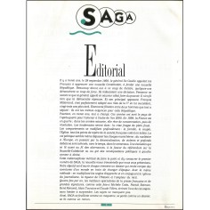 SAGA |Premier Numéro 2