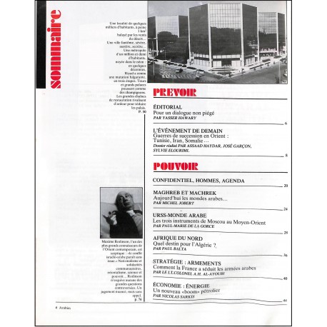 Arabies |Premier Numéro