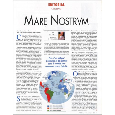 VOXlatina |Premier Numéro