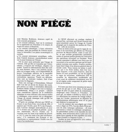 Arabies |Premier Numéro