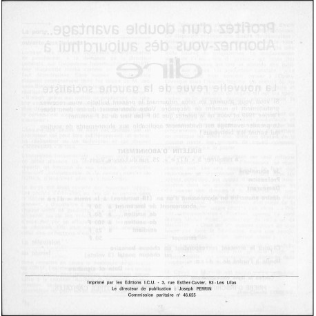 dire |Premier Numéro