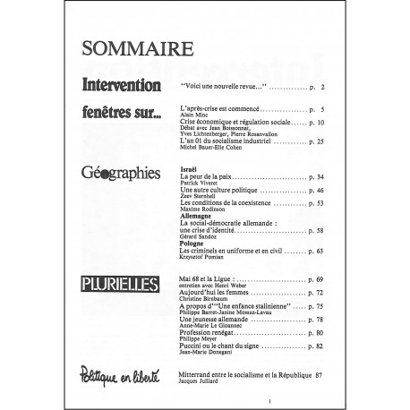 Intervention |Premier Numéro