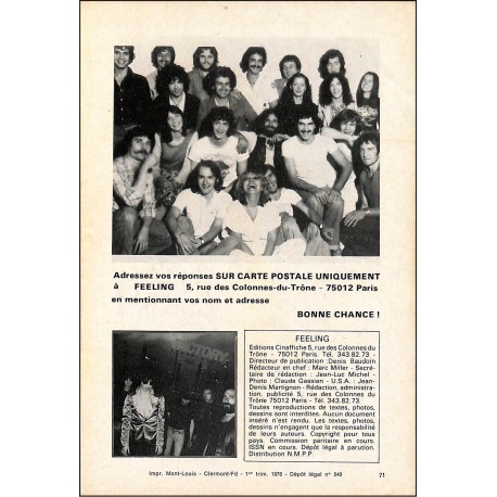 FEELING |Premier Numéro