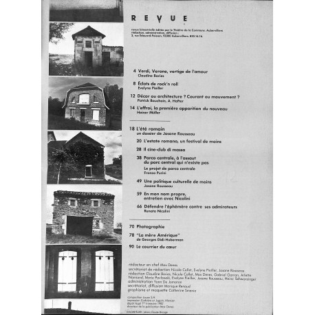 REVUE |Premier Numéro