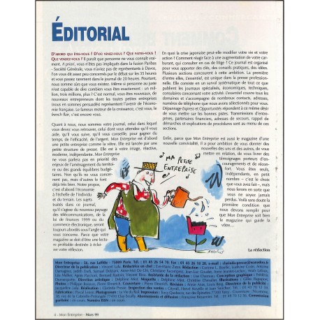 Mon ENTREPRISE |Premier Numéro