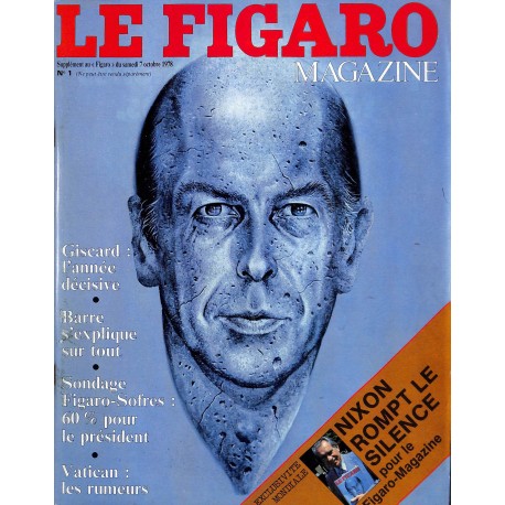 LE FIGARO MAGAZINE |Premier Numéro