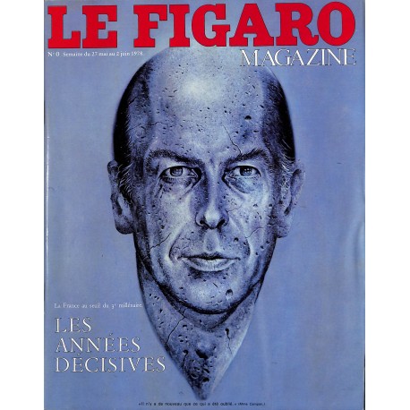 LE FIGARO MAGAZINE |Premier Numéro