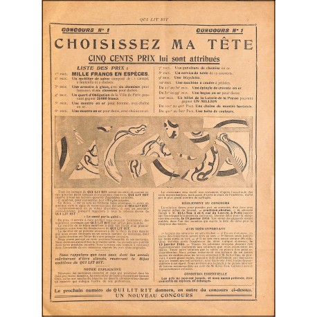 Qui lit rit |Premier Numéro