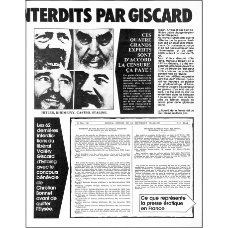 L'ENFOIRÉ |Premier Numéro