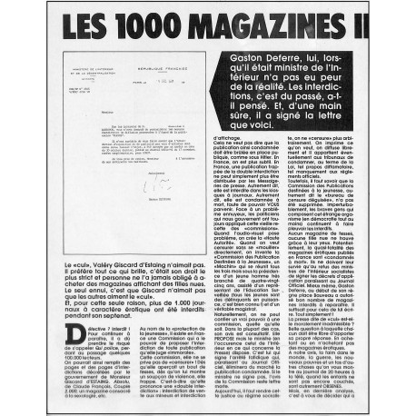 L'ENFOIRÉ |Premier Numéro