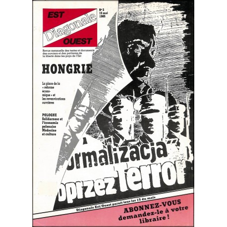 DIAGONALE Est/Ouest |Premier Numéro