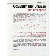 Mon ENTREPRISE |Premier Numéro 2