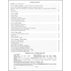 AFRIQUE REALITE |Premier Numéro 2