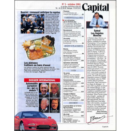 Capital |Premier Numéro