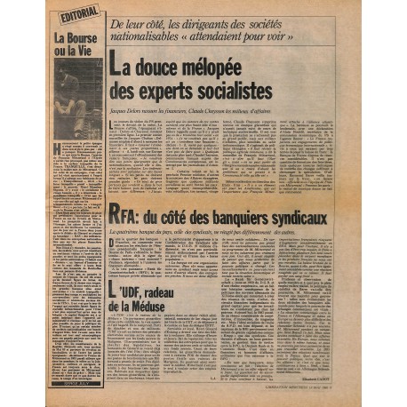 Libération |Premier Numéro