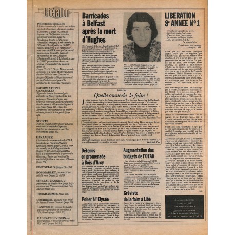 Libération |Premier Numéro