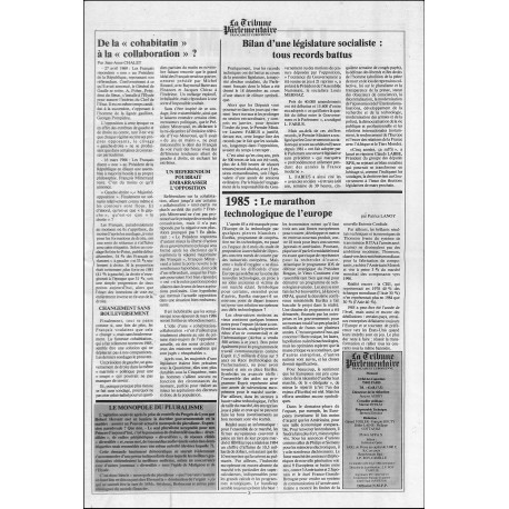 La Tribune Parlementaire |Premier Numéro