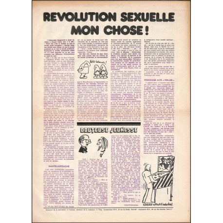 Le fléau social |Premier Numéro