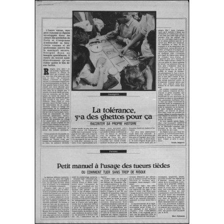 Franc-tireur |Premier Numéro