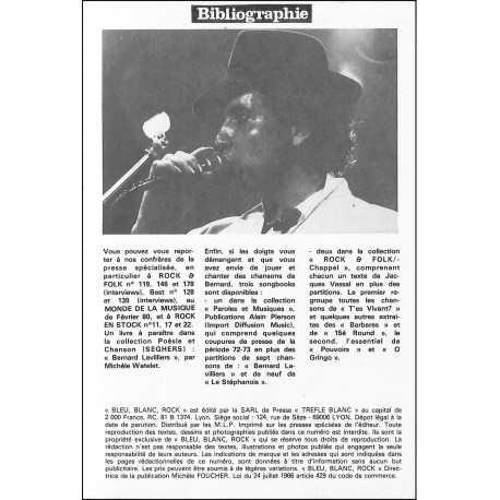 BLEU BLANC ROCK |Premier Numéro